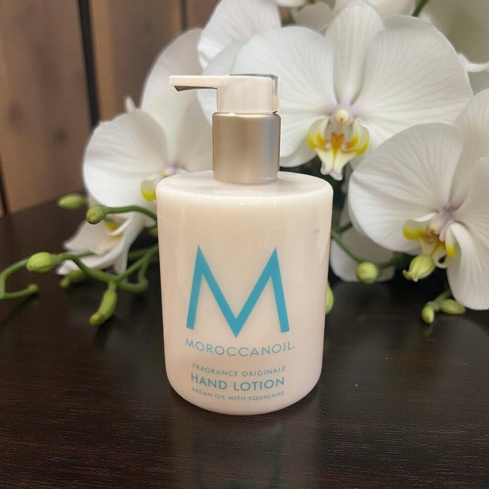 Moroccanoil Fragrance Originale Hand Lotion Argan Oil with Squalane 12.2 oz